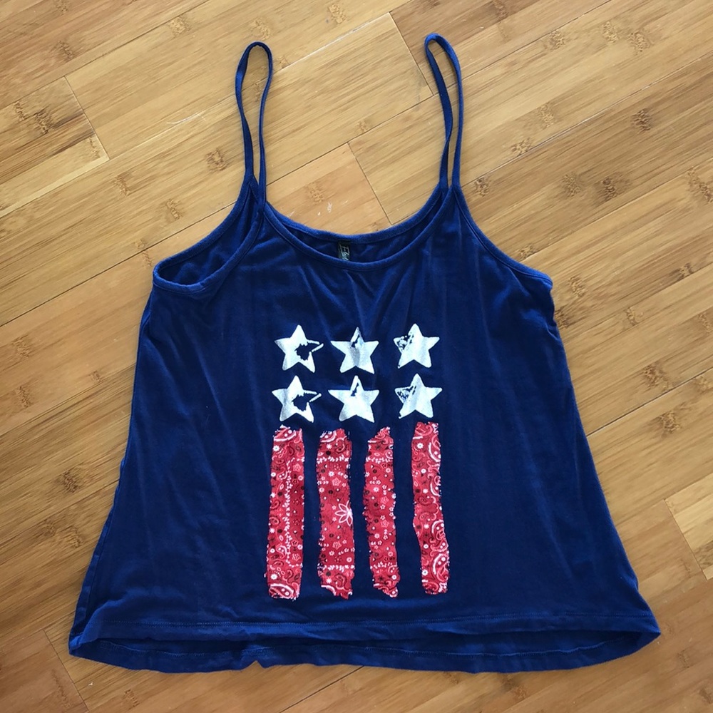 Flag tank top 🇺🇸